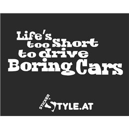 Life´s too short to drive boring cars