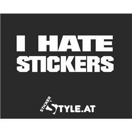 I Hate Sticker